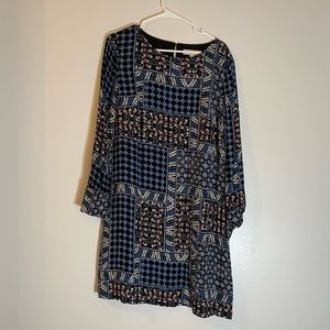 Patchwork Swing Dress